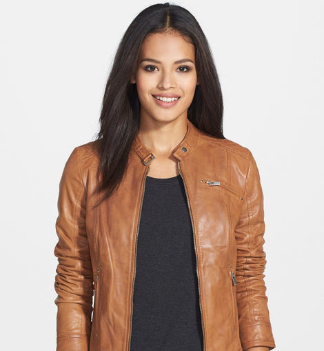 Quilted Leather Jacket